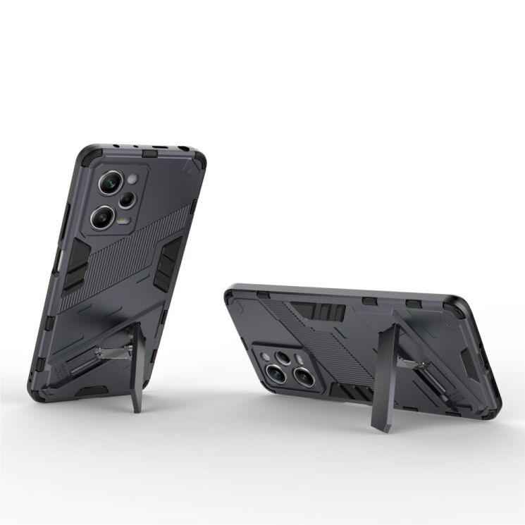 Защитный чехол Deexe Bibercas для Xiaomi Redmi Note 12 Pro 5G - Dark Blue: фото 3 из 8