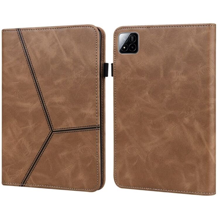 Захисний чохол Deexe Business Cover для Xiaomi Pad 7 / 7 Pro - Brown: фото 1 з 12