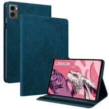 Защитный чехол Deexe Butterfly для Lenovo Legion Tab - Dark Blue: фото 1 из 11