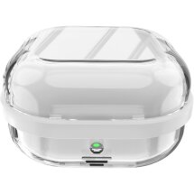 Защитный чехол Deexe Clear Guard для Samsung Galaxy Buds 4 / Buds 4 Pro - White / Transparent: фото 1 из 1