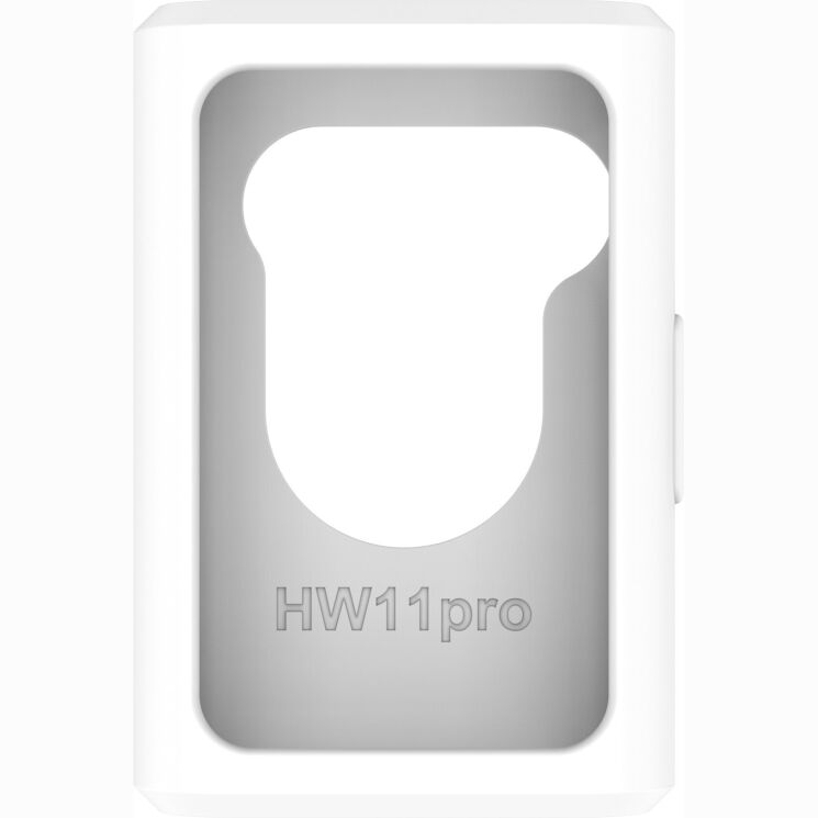 Защитный чехол Deexe Color Frame для Huawei Band 11 Pro - White: фото 4 из 8