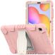 Защитный чехол Deexe Color Kickstand для Samsung Galaxy Tab S6 lite / S6 Lite (2022/2024) - Cherry Blossoms Pink (266137P). Фото 2 из 10
