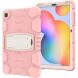 Защитный чехол Deexe Color Kickstand для Samsung Galaxy Tab S6 lite / S6 Lite (2022/2024) - Cherry Blossoms Pink (266137P). Фото 3 из 10