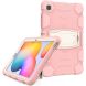 Защитный чехол Deexe Color Kickstand для Samsung Galaxy Tab S6 lite / S6 Lite (2022/2024) - Cherry Blossoms Pink (266137P). Фото 4 из 10
