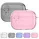 Захисний чохол Deexe Crystal Color для Apple AirPods 4 - Transparent Black (364420H). Фото 6 з 9