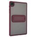 Захисний чохол Deexe Crystal Kickstand для Samsung Galaxy Tab A7 Lite (T220/T225) - Wine Red (252151WR). Фото 5 з 12