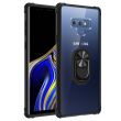 Защитный чехол Deexe Crystal Ring для Xiaomi Redmi Note 9 - Black (266986B)