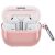 Захисний чохол Deexe Crystal Shield для Samsung Galaxy Buds 3 / Buds 3 Pro - Transparent Pink: фото 1 з 7