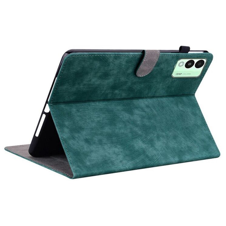 Защитный чехол Deexe Cute Tiger для TECNO Megapad 11 - Green: фото 4 из 7