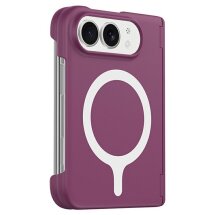 Захисний чохол Deexe Dopamine Magnetic для iPhone Duo - Wine Red: фото 1 з 7