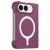 Захисний чохол Deexe Dopamine Magnetic для iPhone Duo - Wine Red: фото 1 з 7