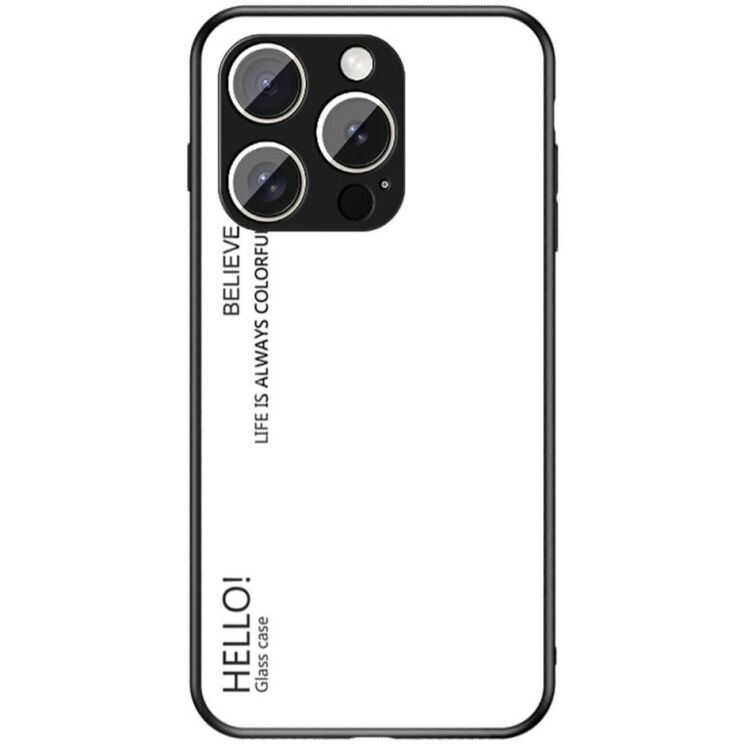 Защитный чехол Deexe Gradient Color для Apple iPhone 16 Pro Max - White: фото 1 из 6