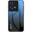 Защитный чехол Deexe Gradient Color для Motorola Edge 50 Pro - Blue / Black (353643BL)