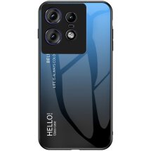 Защитный чехол Deexe Gradient Color для Motorola Edge 50 Pro - Blue / Black: фото 1 из 12