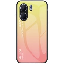 Захисний чохол Deexe Gradient Color для OPPO A5x - Yellow: фото 1 з 8