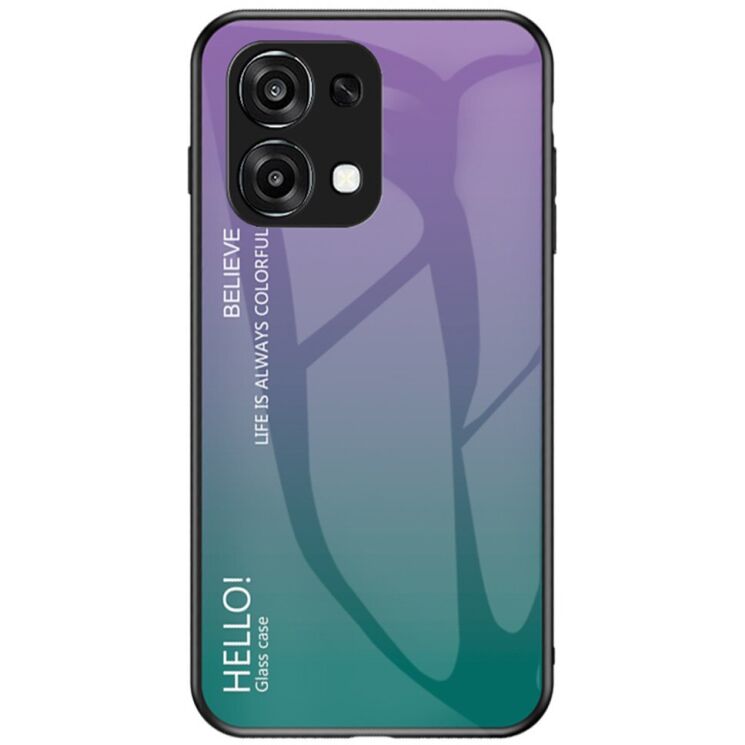 Захисний чохол Deexe Gradient Color для OPPO A6 / A6 Pro - Purple: фото 1 з 7