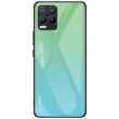 Защитный чехол Deexe Gradient Color для Realme 8 / 8 Pro - Cyan / Blue (238122CL)