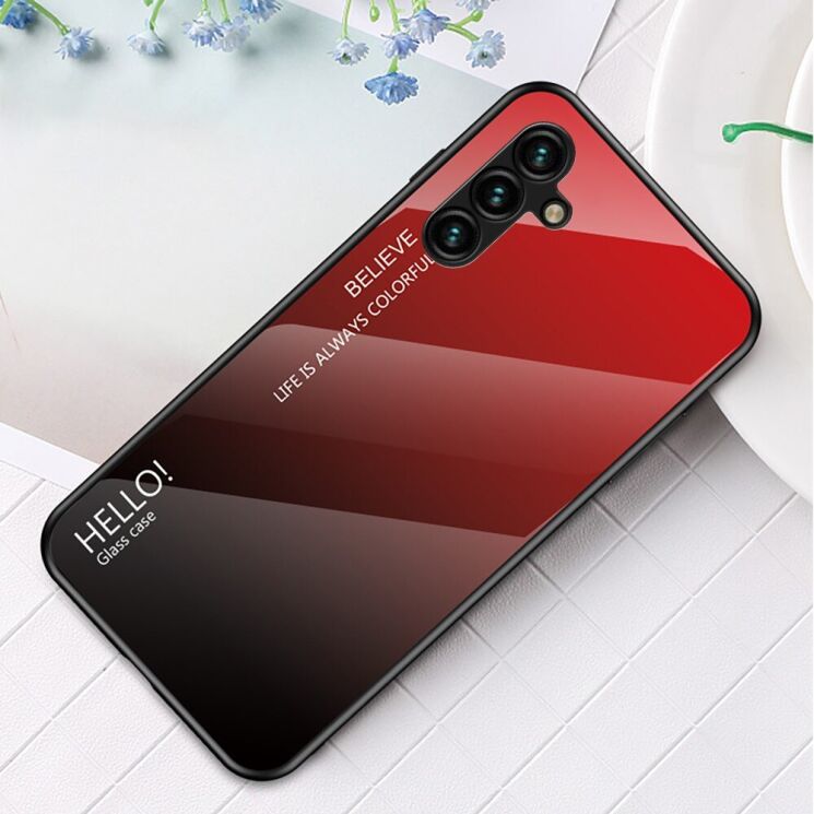Защитный чехол Deexe Gradient Color для Samsung Galaxy A24 (A245) - Red / Black: фото 2 из 8