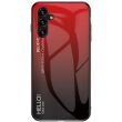 Защитный чехол Deexe Gradient Color для Samsung Galaxy A24 (A245) - Red / Black (322353BR)
