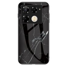 Захисний чохол Deexe Gradient Pattern для Infinix Note 40 Pro - Black: фото 1 з 7