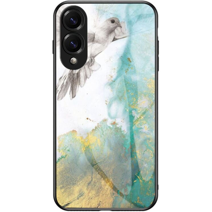 Чехол с рисунком Deexe Gradient Pattern для Samsung Galaxy S25 Edge (S937) - Flying Pigeon: фото 1 из 10