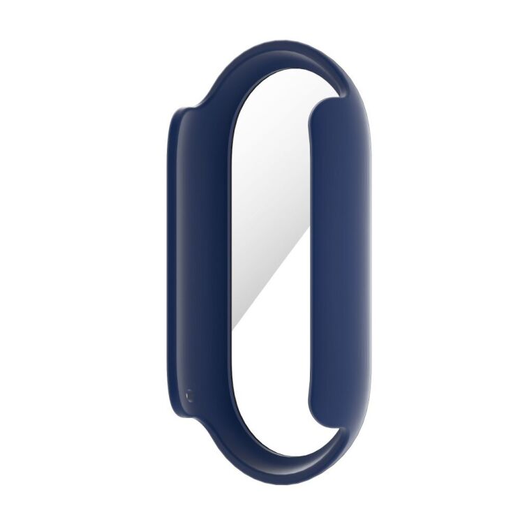 Защитный чехол Deexe Hard Frame для Xiaomi Mi Smart Band 8 - Midnight Blue: фото 3 из 10
