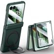 Защитный чехол Deexe Hinge Ring для Motorola Razr 60 Ultra - Green (380407G)