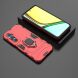 Защитный чехол Deexe Hybrid Case для Realme C65 - Red (353907R). Фото 4 из 6