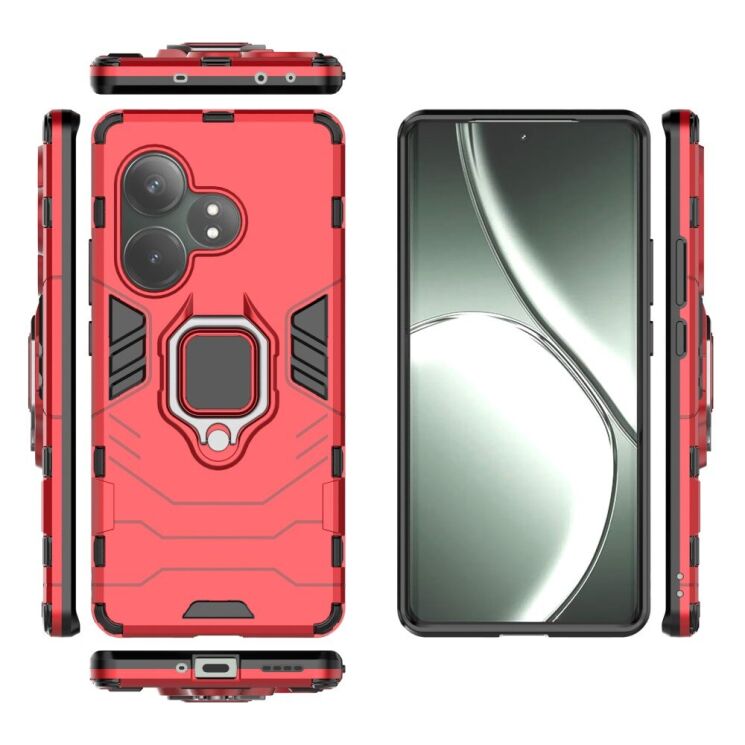 Защитный чехол Deexe Hybrid Case для Realme GT Neo 6 SE / GT 6T - Black: фото 6 из 6