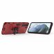 Защитный чехол Deexe Hybrid Case для Samsung Galaxy S21 FE (G990) - Red (230611R). Фото 4 из 12