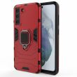 Защитный чехол Deexe Hybrid Case для Samsung Galaxy S21 FE (G990) - Red (230611R)