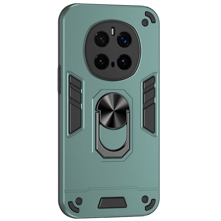 Защитный чехол Deexe Hybrid Shell для Honor Magic 7 Pro - Green: фото 1 из 7
