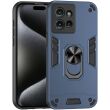 Защитный чехол Deexe Hybrid Shell для Motorola Edge 50 - Blue (368527L)