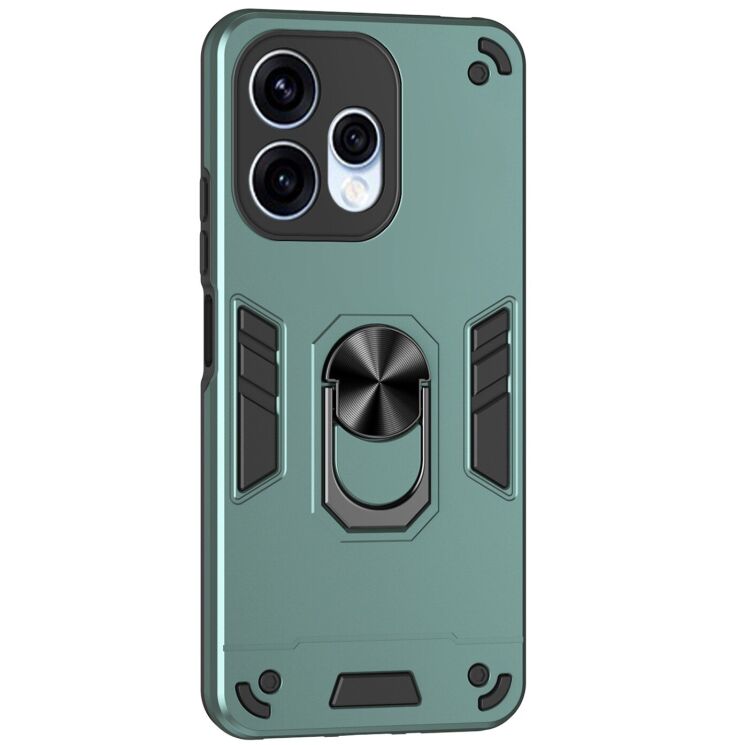 Захисний чохол Deexe Hybrid Shell для OPPO Reno 15 - Green (405745G) Захисний чохол Deexe Hybrid Shell для OPPO Reno 15 - Green: фото 2 з 8
