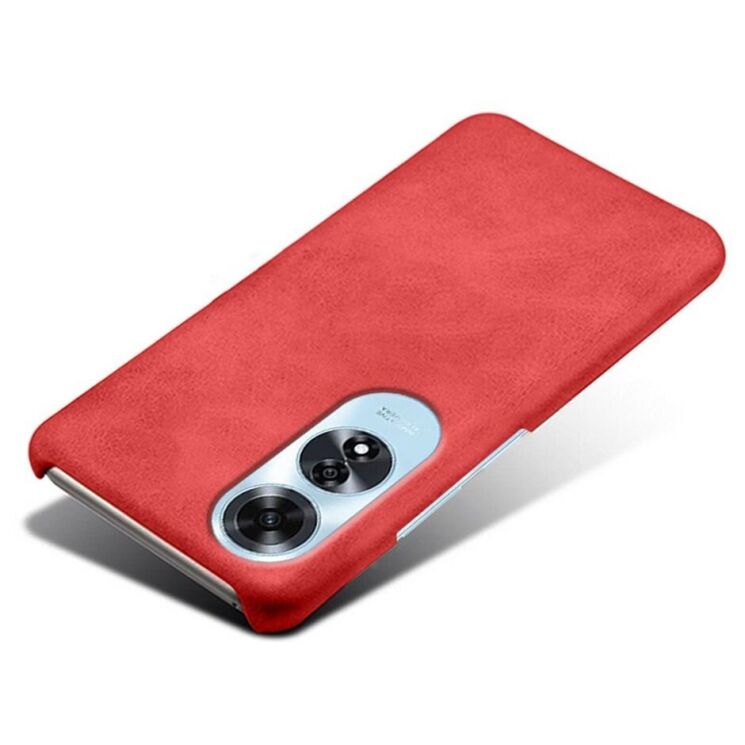 Защитный чехол Deexe Leather Back Cover для OPPO A60 - Red: фото 3 из 4