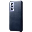 Защитный чехол Deexe Leather Back Cover для Realme C65 - Blue (353937L)