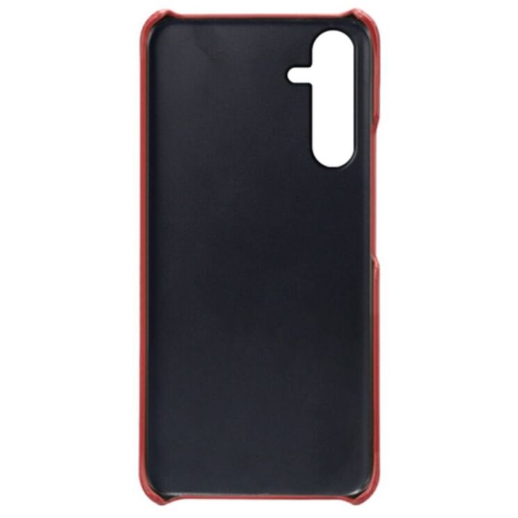 Защитный чехол Deexe Leather Back Cover для Samsung Galaxy A55 (A556) - Red: фото 2 из 4