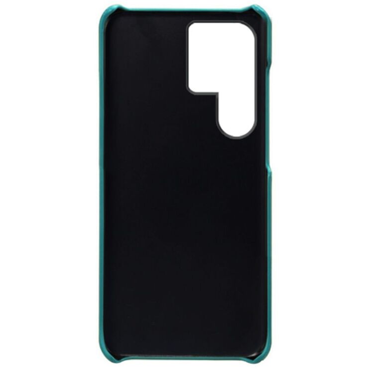Защитный чехол Deexe Leather Back Cover для Samsung Galaxy S24 Ultra - Green: фото 4 из 4