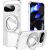 Защитный чехол Deexe Mag Stand для Google Pixel 11 / 11 Pro - Silver: фото 1 из 13