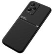 Защитный чехол Deexe Magnetic Grain дл Infinix Hot 30i - Black (333218B)