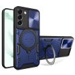 Защитный чехол Deexe Magnetic Space для Samsung Galaxy S22 (S901) - Blue (296333L)