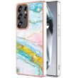 Защитный чехол Deexe Marble Style для Samsung Galaxy S25 Ultra (S938) - Green (374567G)