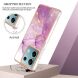 Защитный чехол Deexe Marble Style для Xiaomi Redmi Note 13 5G - Light Purple (341284LV). Фото 3 из 6