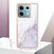 Защитный чехол Deexe Marble Style для Xiaomi Redmi Note 13 5G - Light Purple (341284LV). Фото 5 из 6