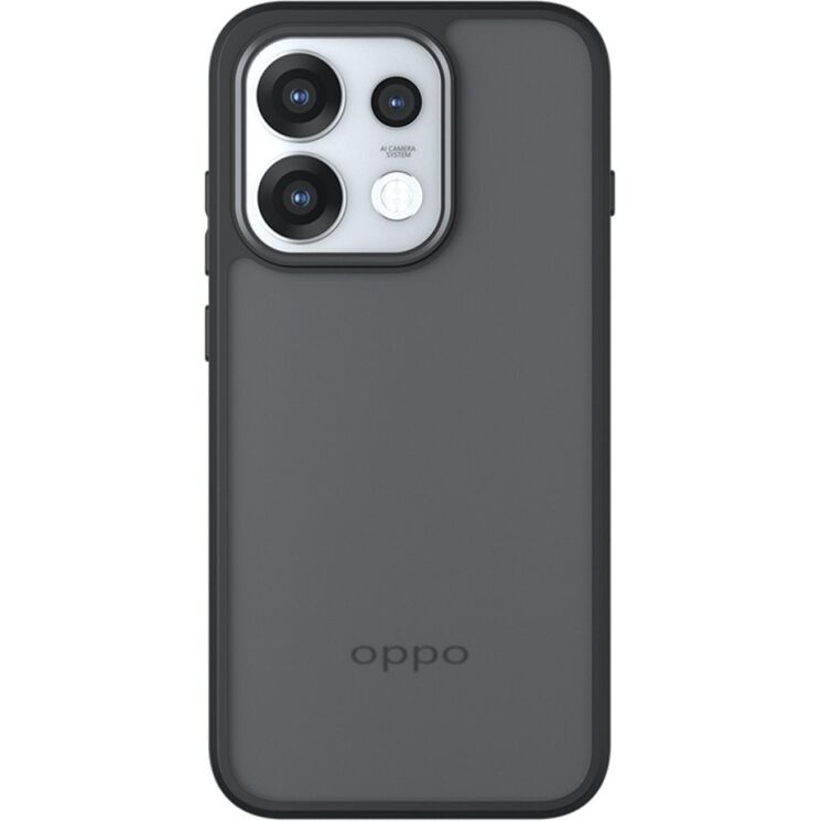Захисний чохол Deexe Matte Skin для OPPO Reno 16 Pro - Transparent Black (413623TB) Захисний чохол Deexe Matte Skin для OPPO Reno 16 Pro - Transparent Black: фото 1 з 14