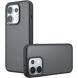 Захисний чохол Deexe Matte Skin для OPPO Reno 16 Pro - Transparent Black (413623TB). Фото 2 з 14
