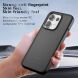 Захисний чохол Deexe Matte Skin для OPPO Reno 16 Pro - Transparent Black (413623TB). Фото 9 з 14