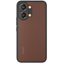 Защитный чехол Deexe Matte Skin для Xiaomi Poco X8 Pro Max - Transparent Black: фото 1 из 13