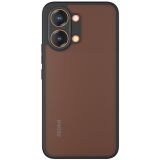 Защитный чехол Deexe Matte Skin для Xiaomi Poco X8 Pro Max - Transparent Black: фото 1 из 13
