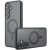 Защитный чехол Deexe Matte Skin with MagSafe для Samsung Galaxy S24 (S921) - Black: фото 1 из 10